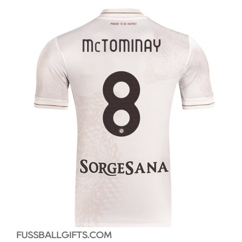SSC Napoli Scott McTominay #8 Fußballbekleidung Auswärtstrikot 2025-26 Kurzarm